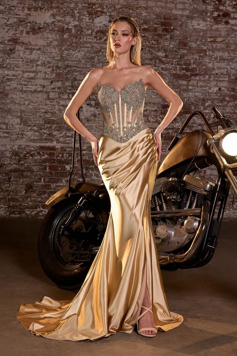 The dress is Ann elegant and majestic