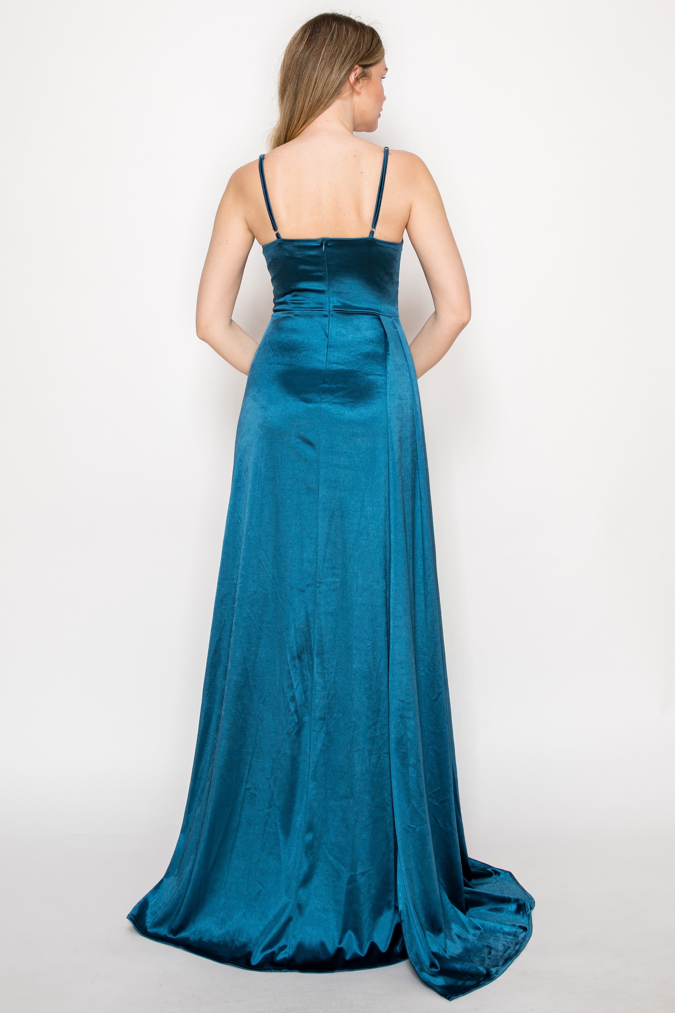 Satin Ann Prom Dress