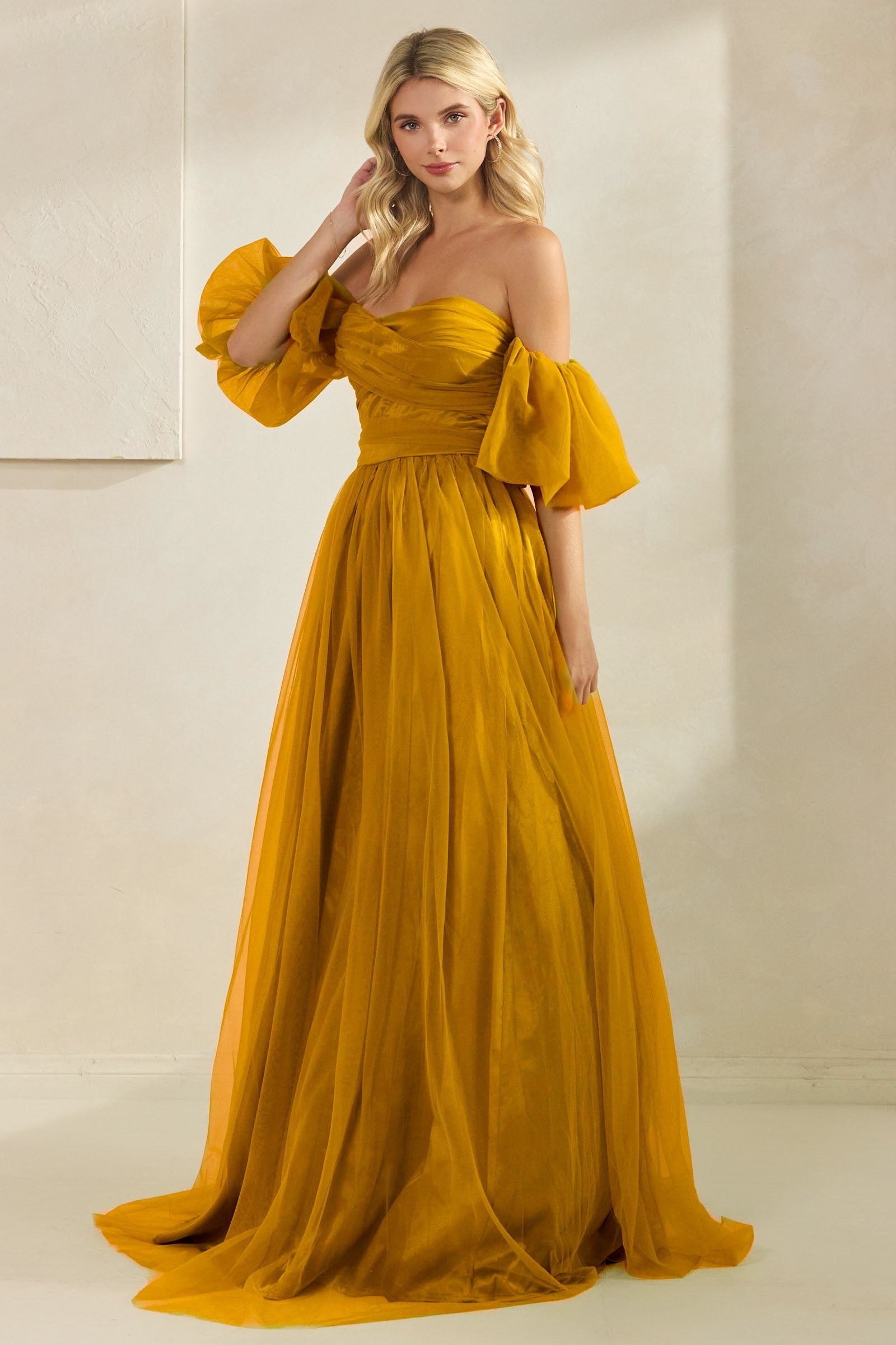 Drop Ann Shoulder Mash Dress