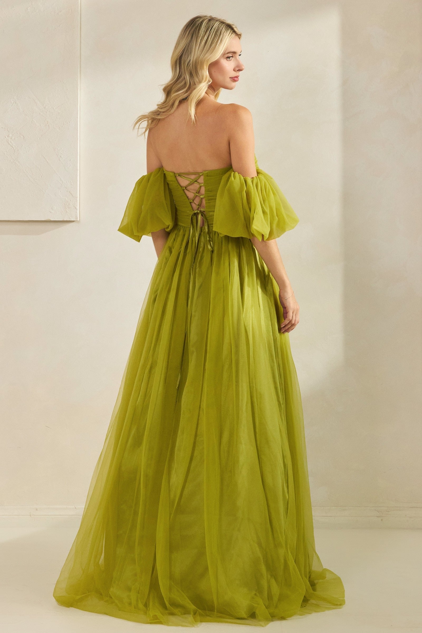 Drop Ann Shoulder Mash Dress