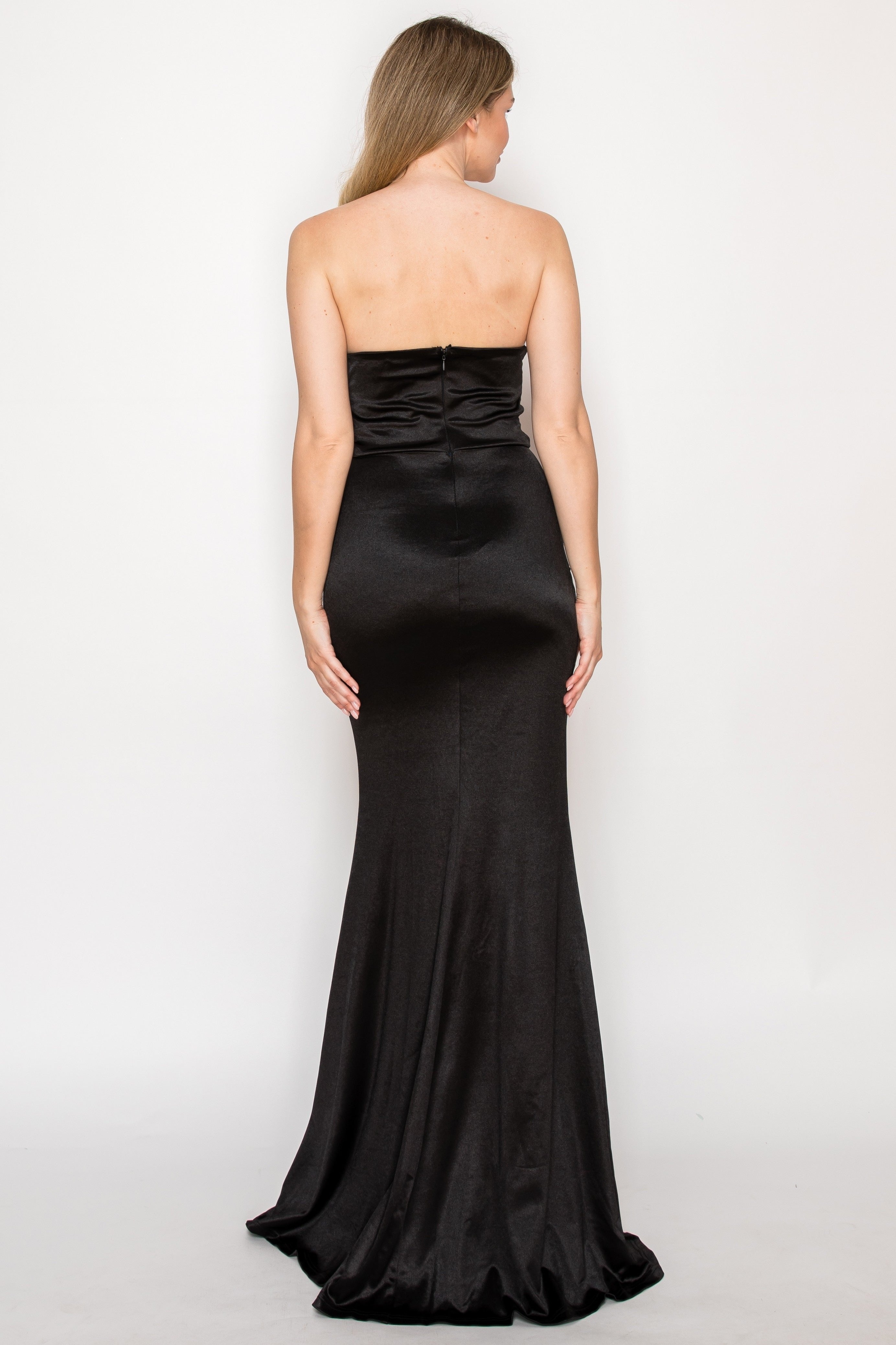 Satin Prom Dress