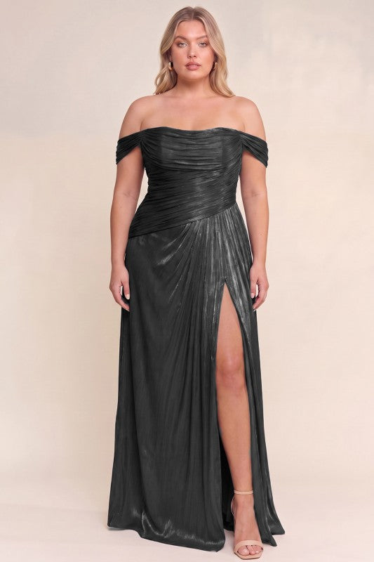 Vestido negro, vista frontal