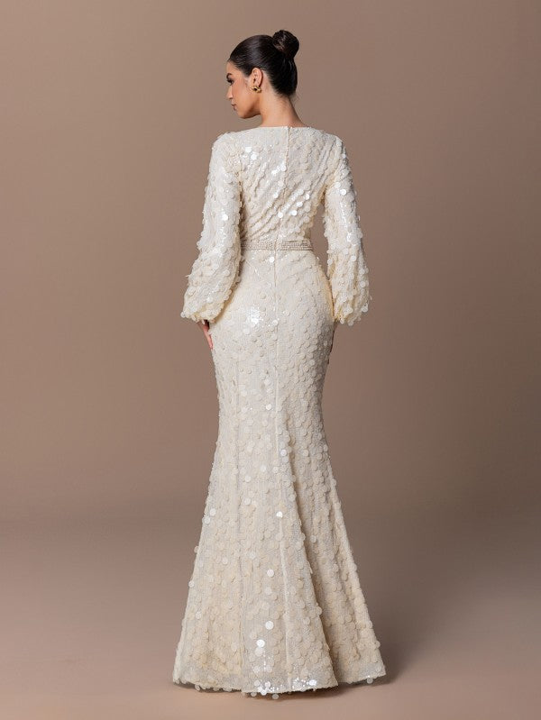 Vestido Ivory 5213 espalda